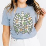 St. Patricks Day Rib Cage T-Shirt - Image 3