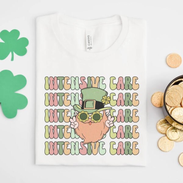 Retro Intensive Care Leprechaun T-Shirt